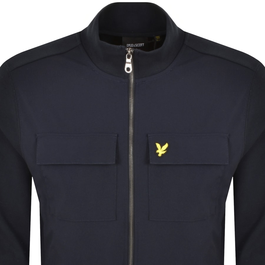 Lyle and scott track jacket outlet